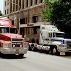 Road-Train in der Stadt