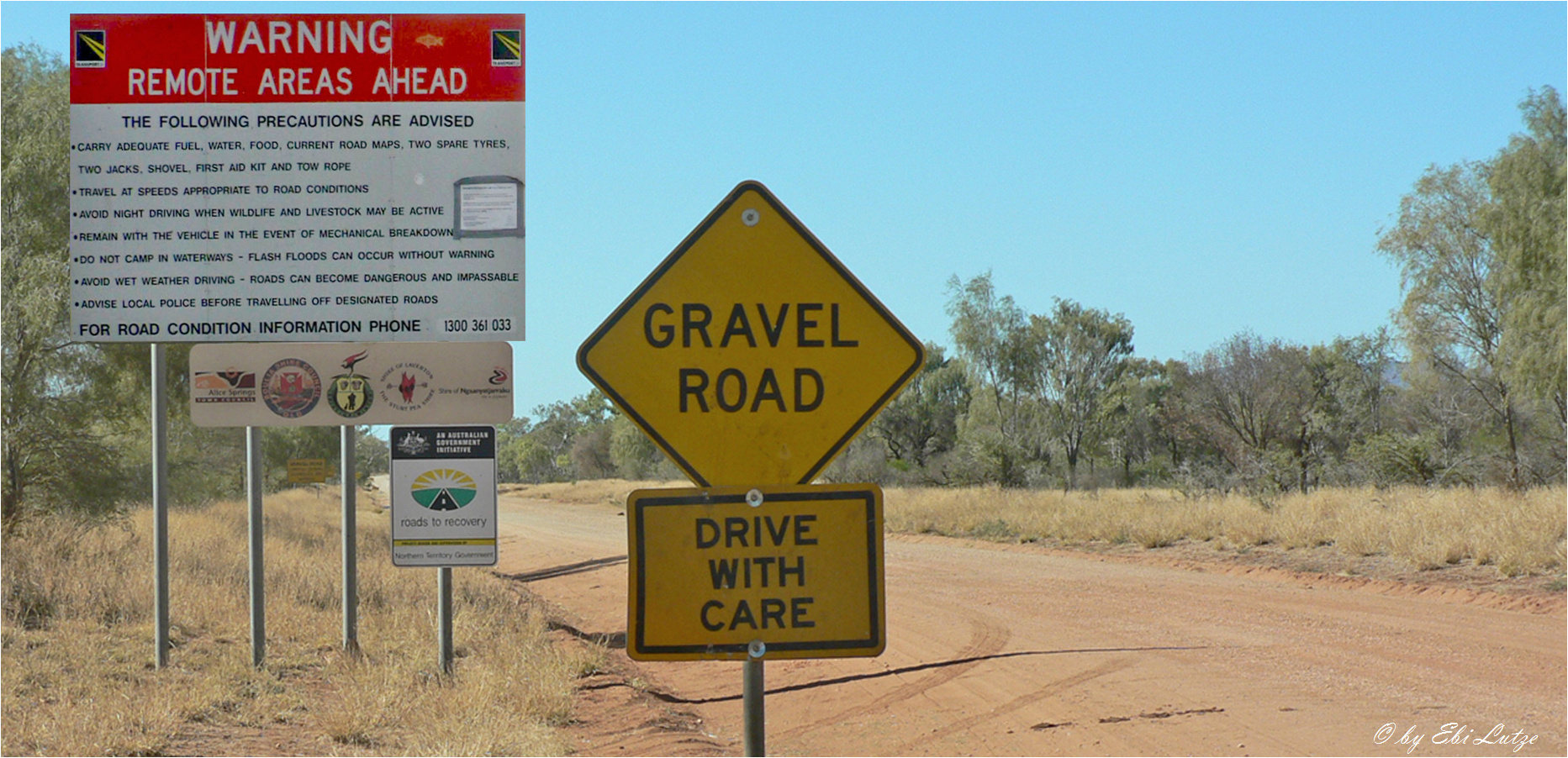 ** Road Warnings/ what you need traveling remote Areas in Australia ** 