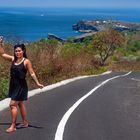 Roadcontrol on Nusa Penida