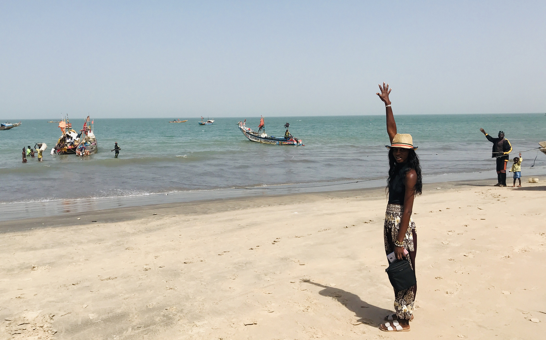 Roadtrip paragliding in The Gambia