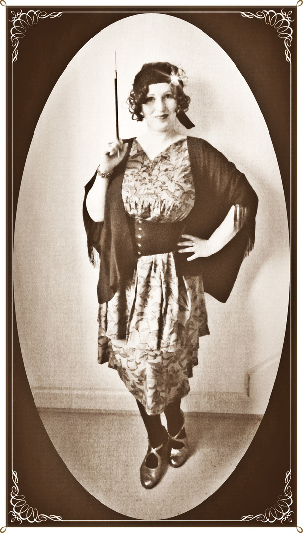 roaring twenties flapper!