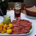 Roastbeef mit grüner Soße 