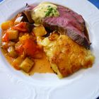 Roastbeef mit Hollandaise