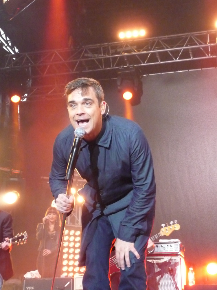 Robbie Williams live in Berlin ...