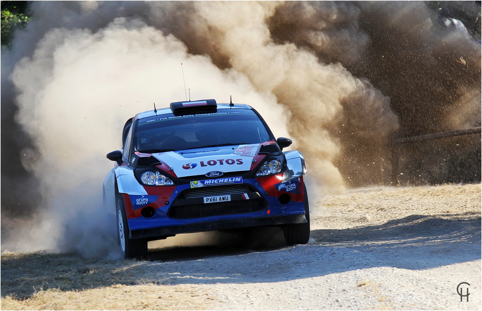 Robert Kubica im Ford Fiesta RS WRC