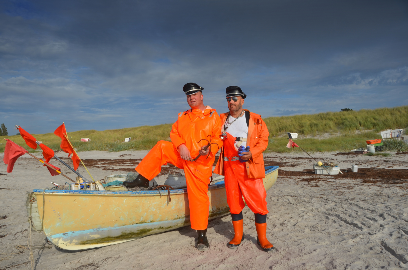 Robert Ott & Thorsten Diver auf Hiddensee 