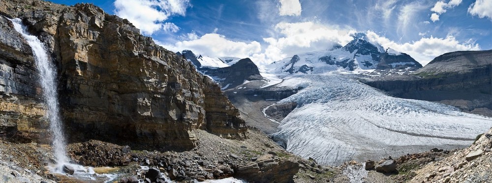 Robson Glacier, Canadian Rocky Mountains, Canada von Destination ThreeSixty