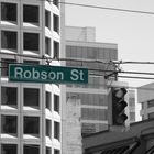 Robson Street in Downtown Vancouver