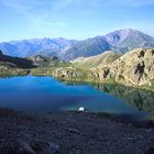 Roburent - very early in the morning we catch fish - in the high mountains.