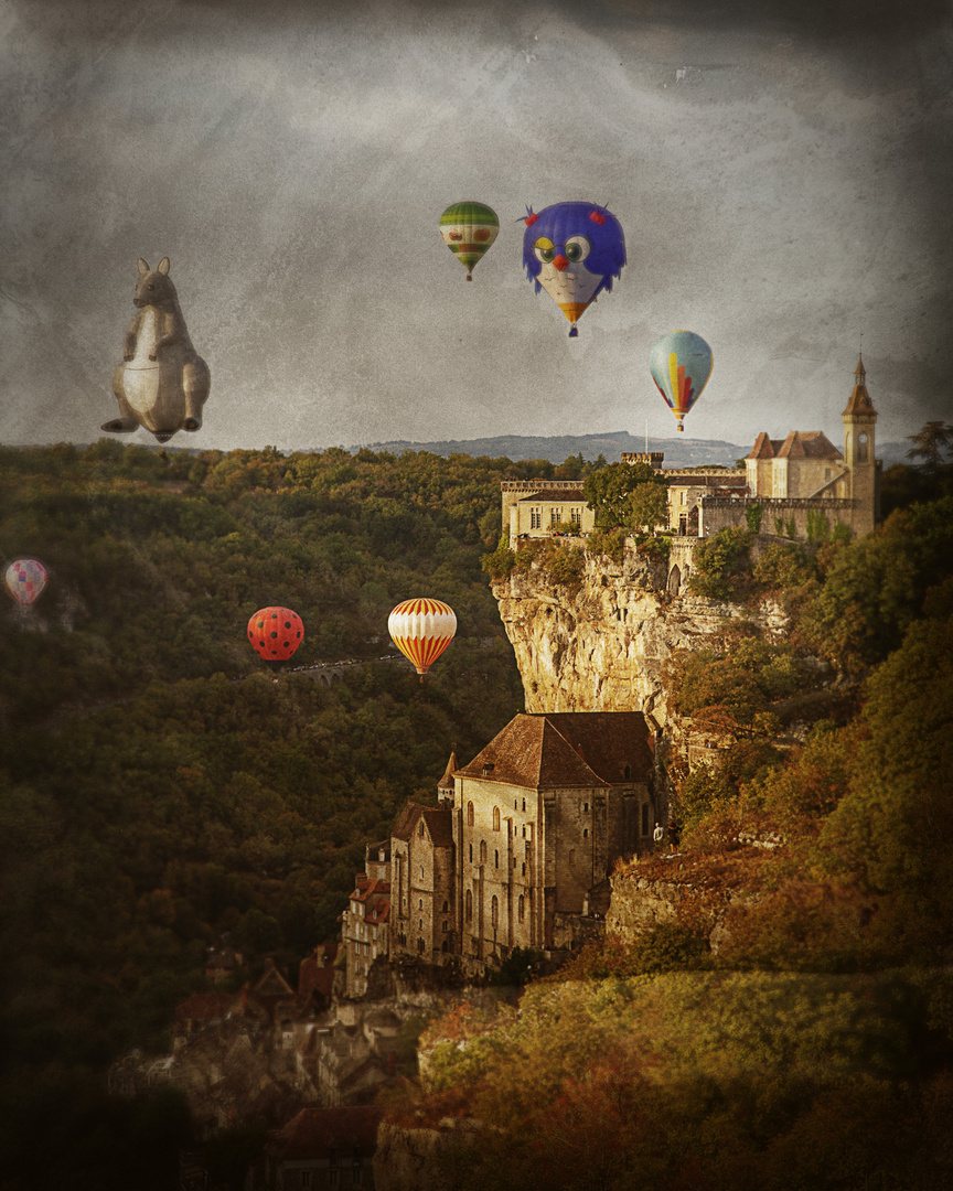 ROCAMADOUR 2018 les Montgolfiades