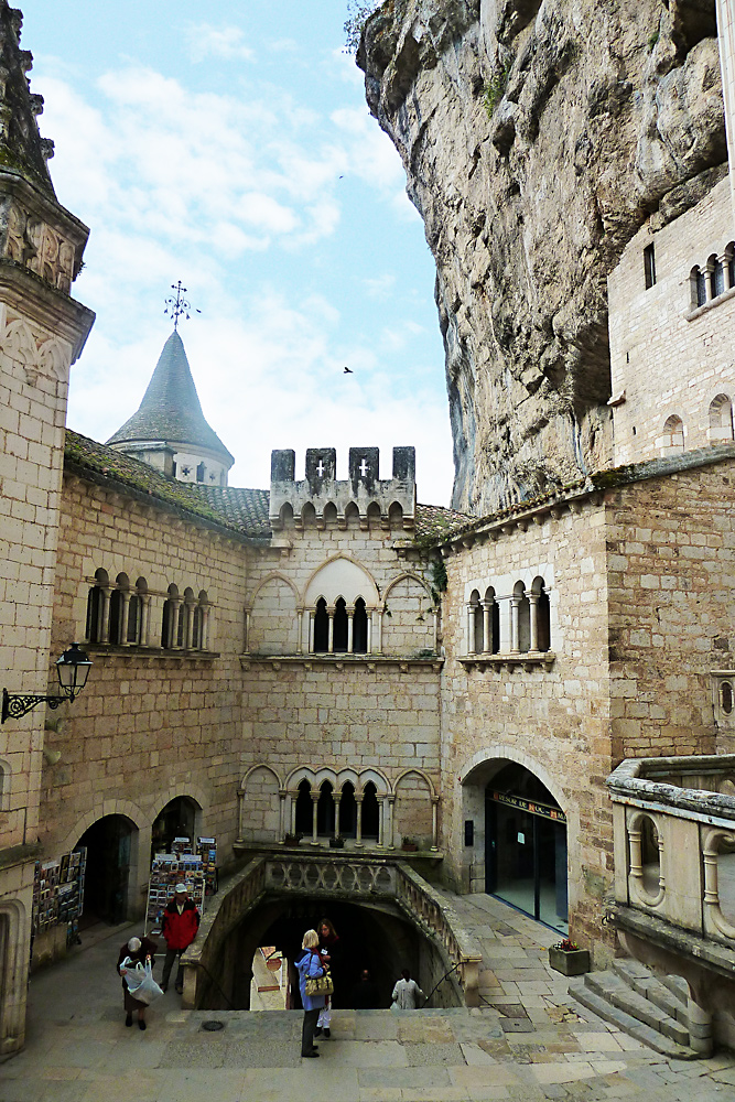 Rocamadour - im Innern der "Festung"