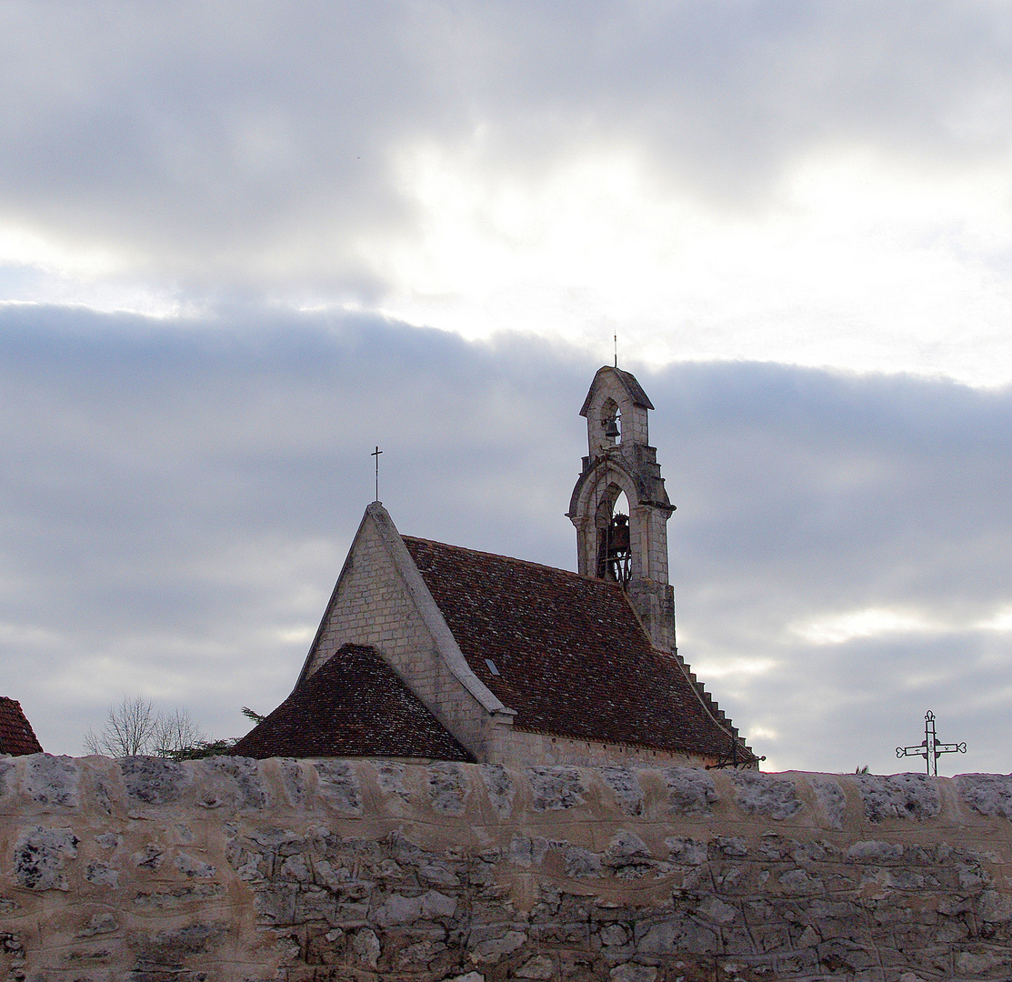 Rocamadour, la chapelle ....