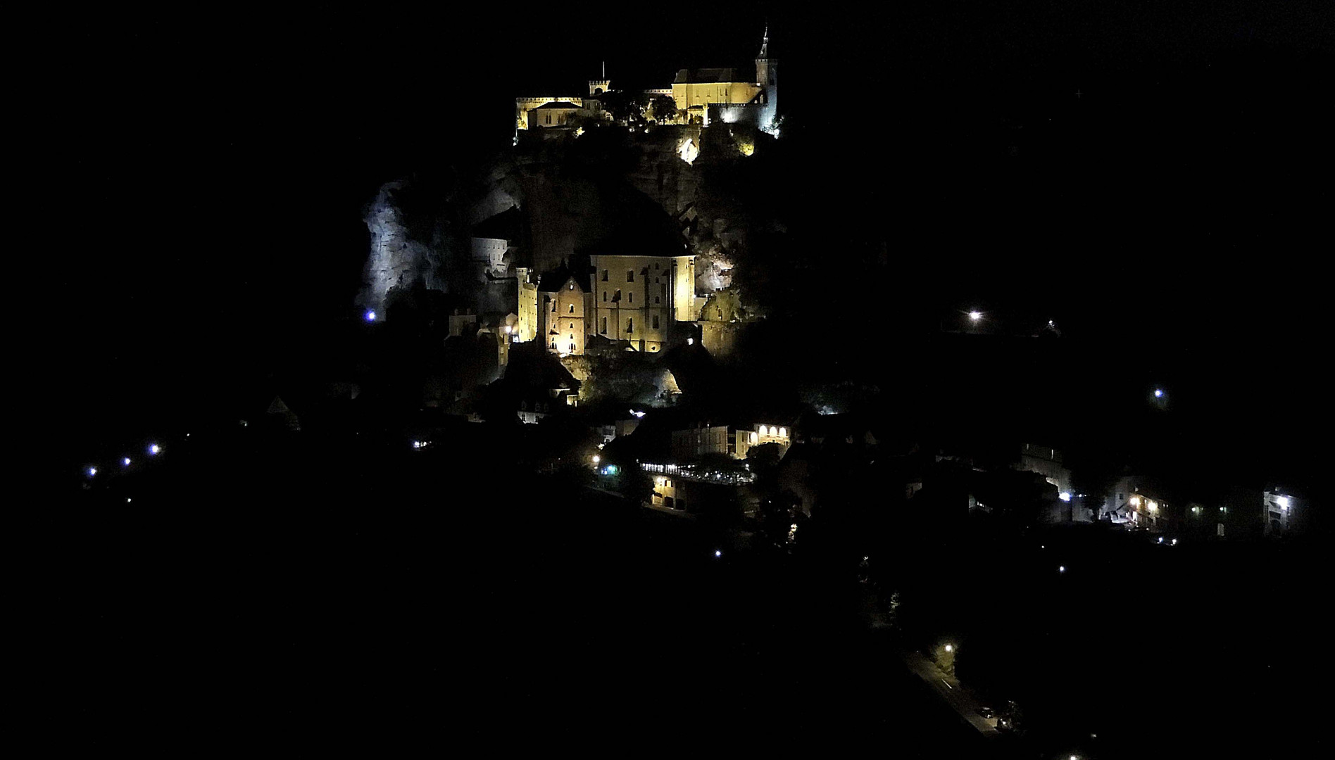 Rocamadour la nuit