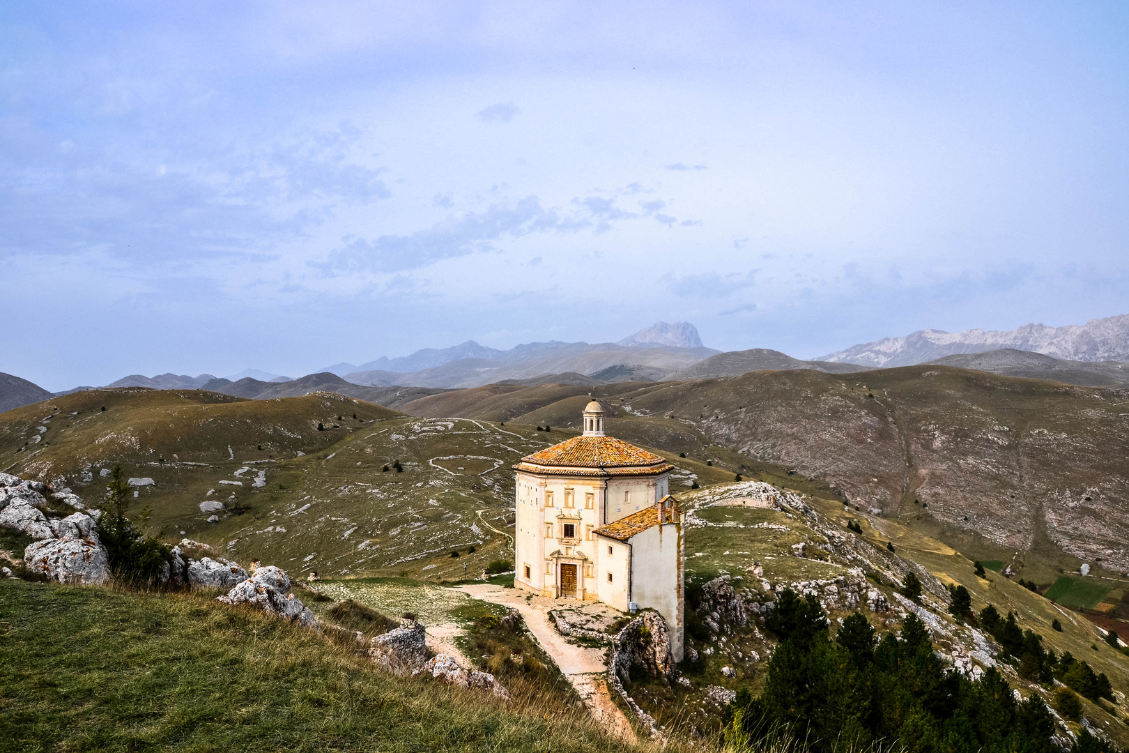 Rocca Calascio Abruzzen dÍtalia