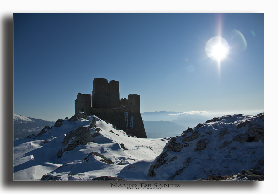 ROCCA CALASCIO con neve