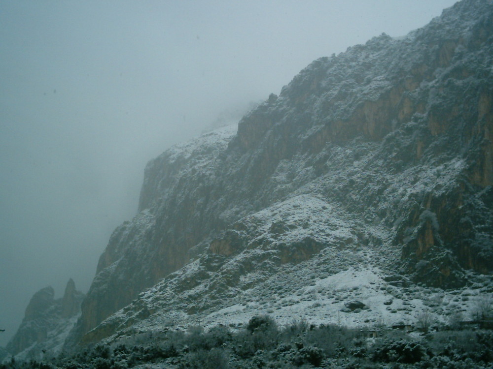 Rocche del Crasto innevate