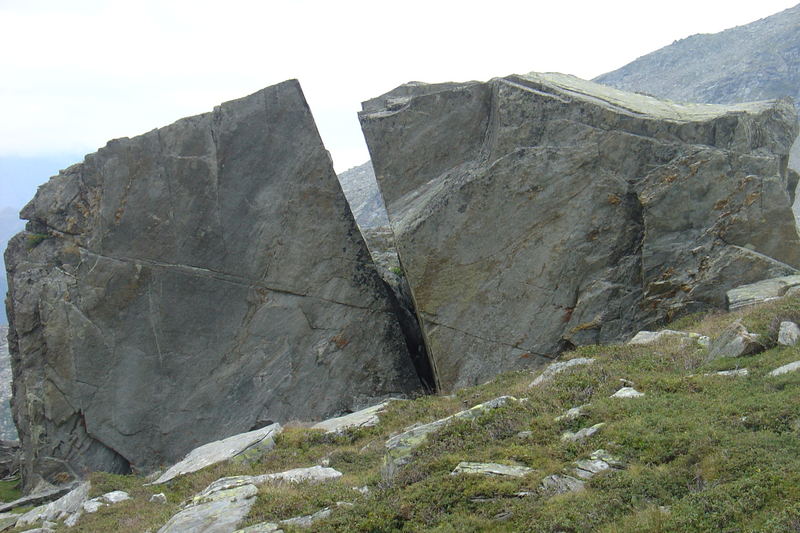 Roccia sopra capanna Quarnei