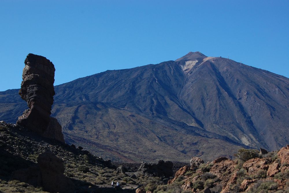 Rocher Cinchado et le Teide