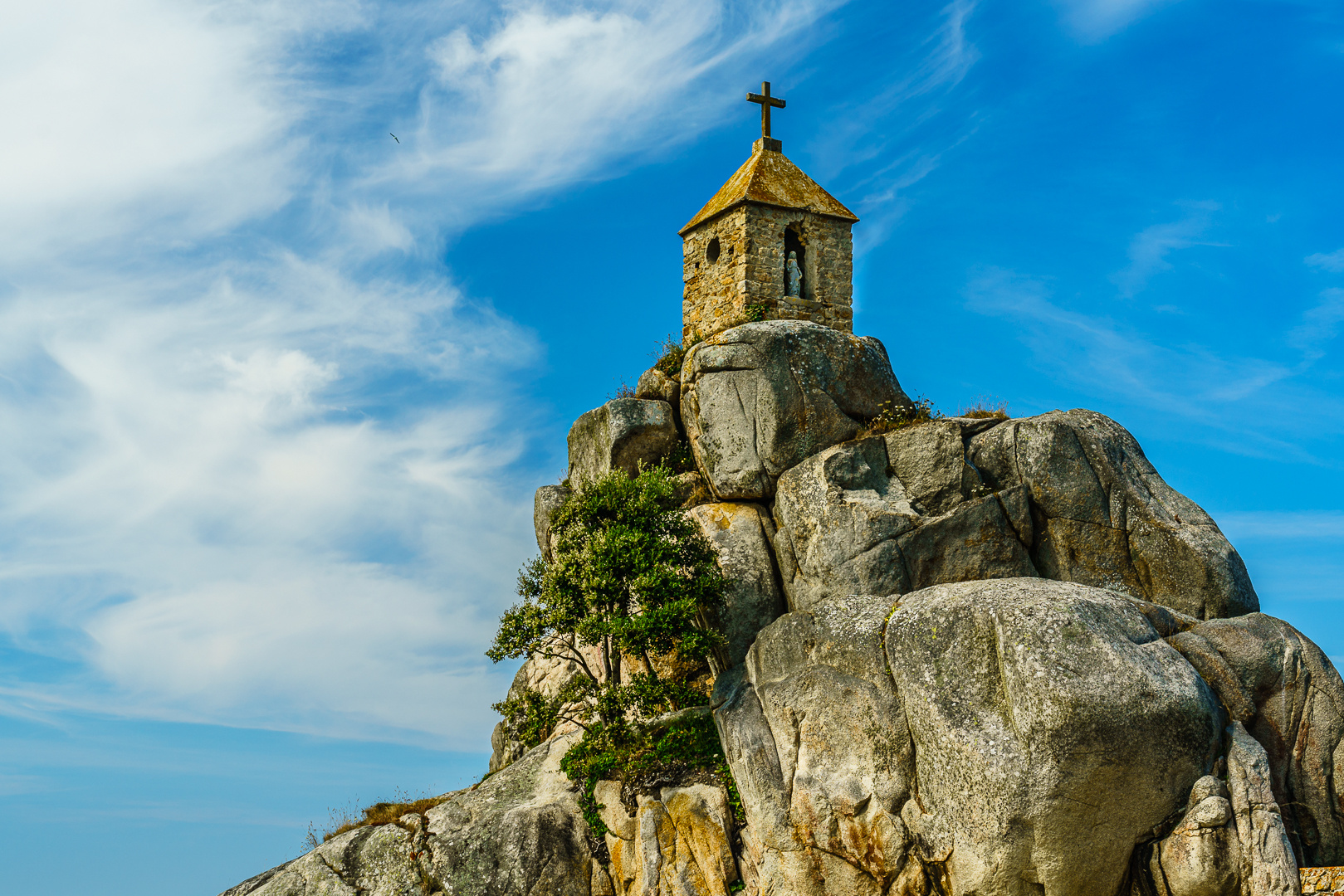 Rocher de la Sentinelle - Wachhäuschen auf dem Felsen