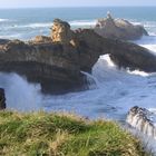 Rocher de la Vierge à Biarritz