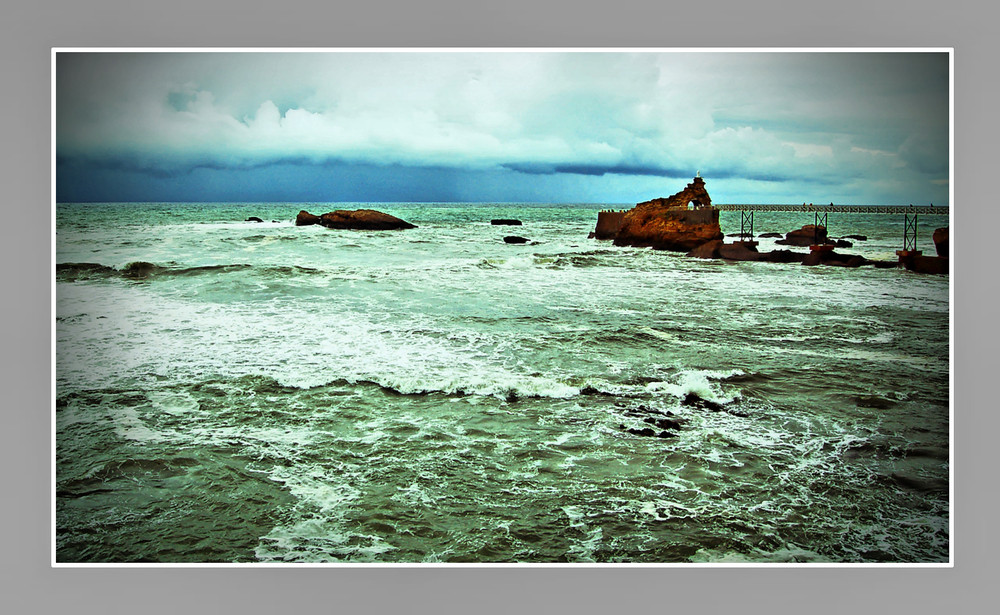 Rocher de la Vierge - Biarritz - Pyrénées Atlantiques