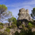 rocher du cirque de Mourèze (Héraut)