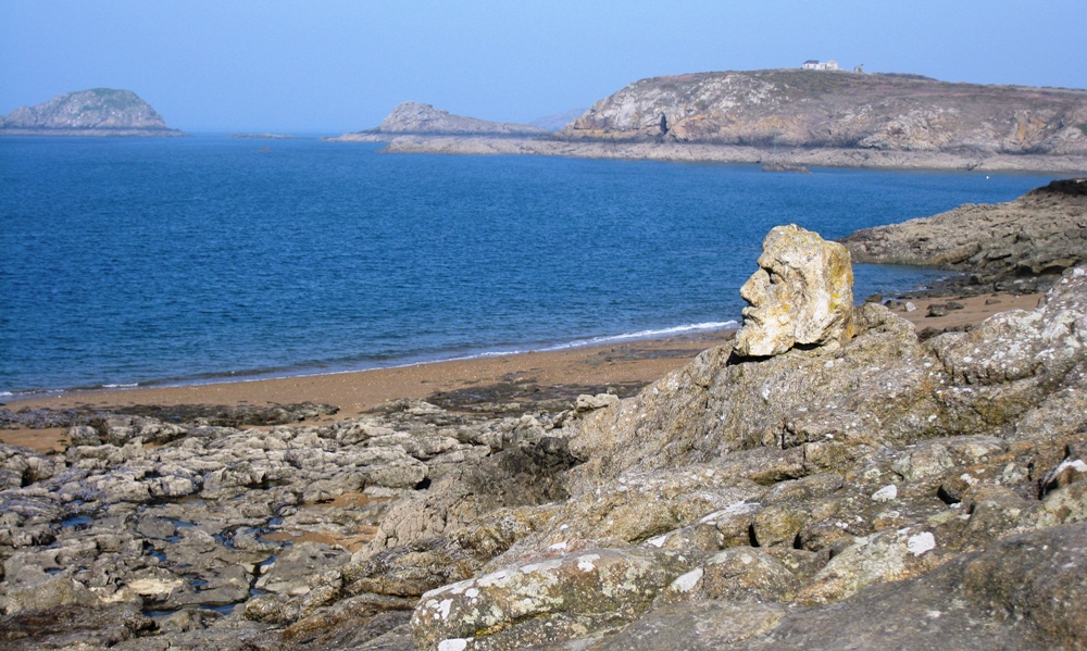 Rocher sculpté à Paramé