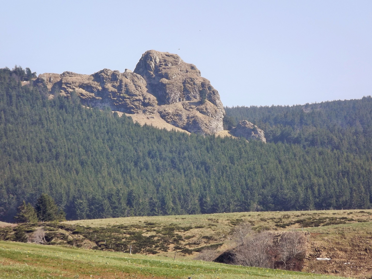 rocher volcanique