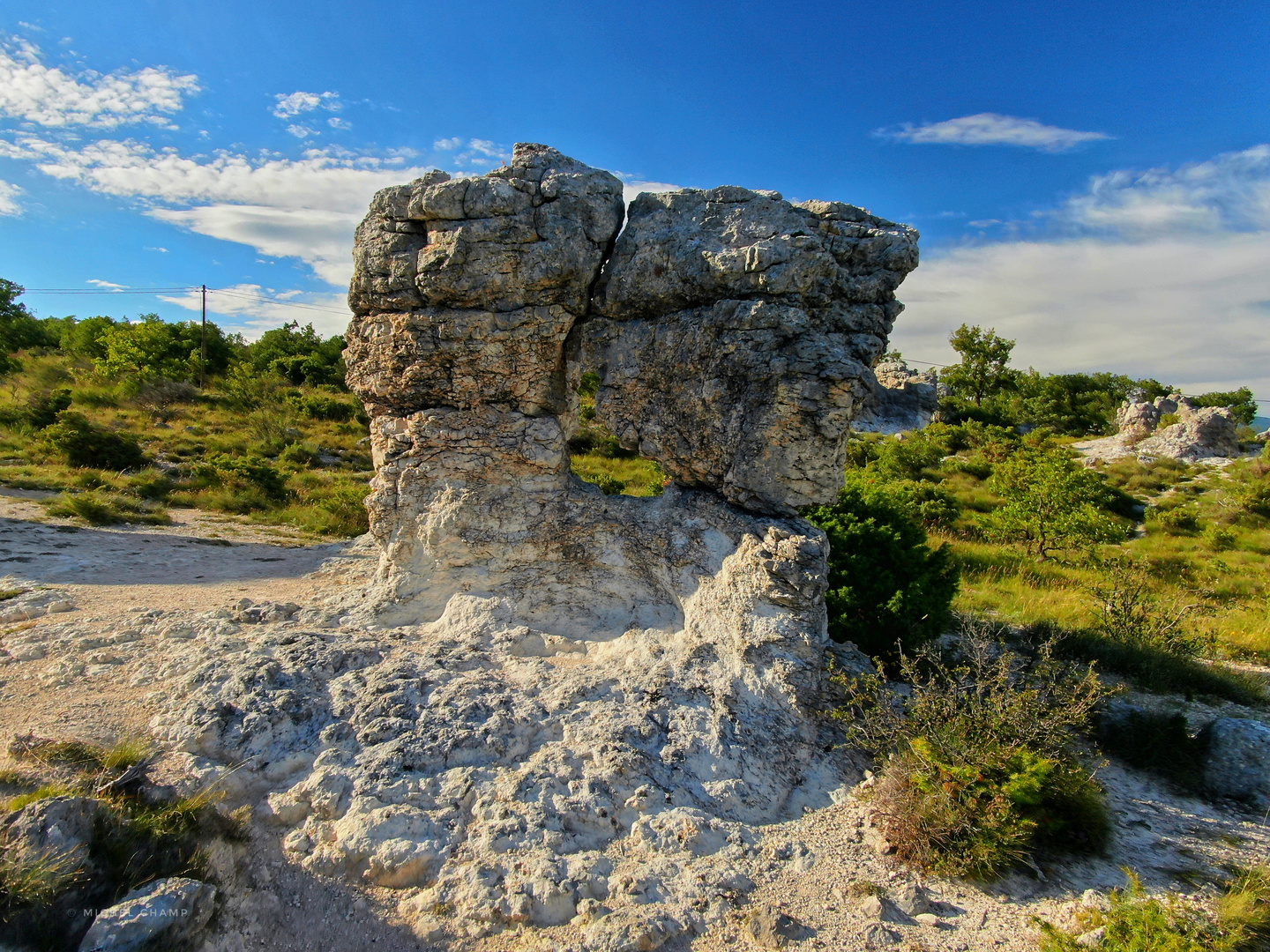 Rochers des Mourres bei Forcalquier 1