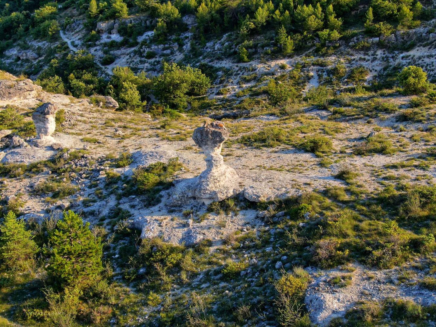 Rochers des Mourres bei Forcalquier 2