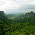 Roches Tuilière und Sanadoire, Puy-de Dome, Auvergne, France