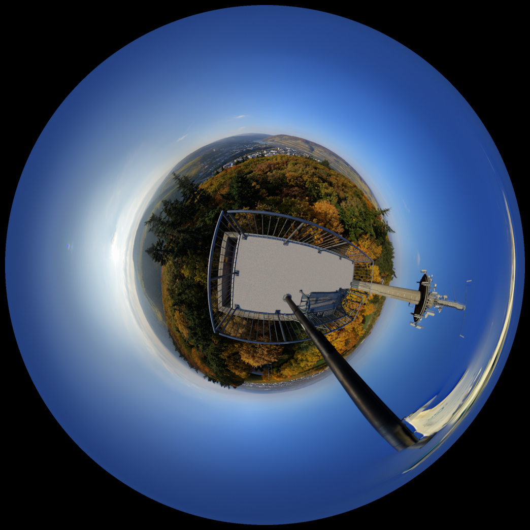 Rochusberg, Kaiser Friedrich Turm, Little Planet