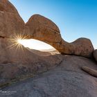 Rock arch Spitzkoppe