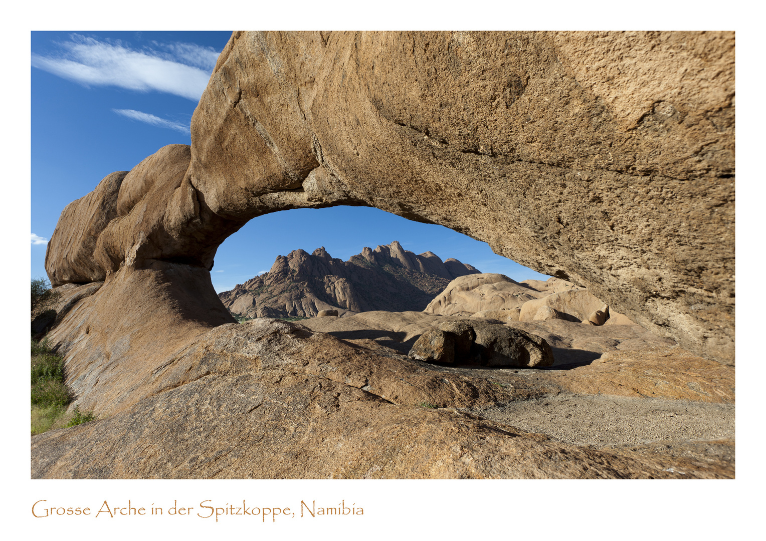 Rock Bridge Spitzkoppe, Namibia