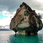 Rock formation at Chile Chico, General Carrera Lake