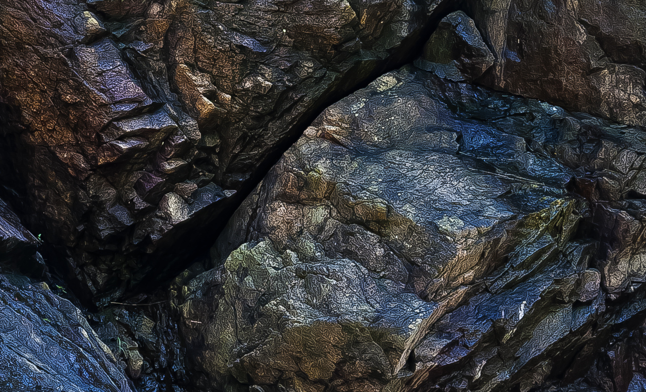 rock formations - adirondacks, USA