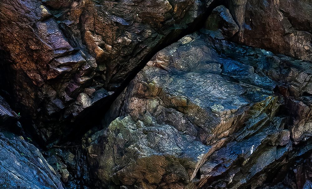 rock formations - adirondacks, USA