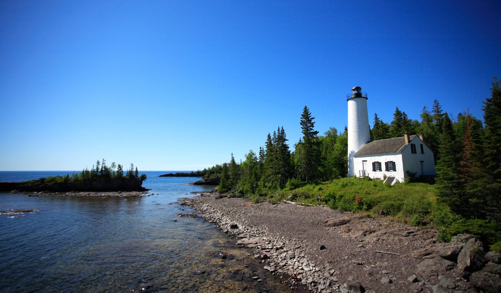 Rock Harbor Lighthouse - Isle Royale National Park, Michigan