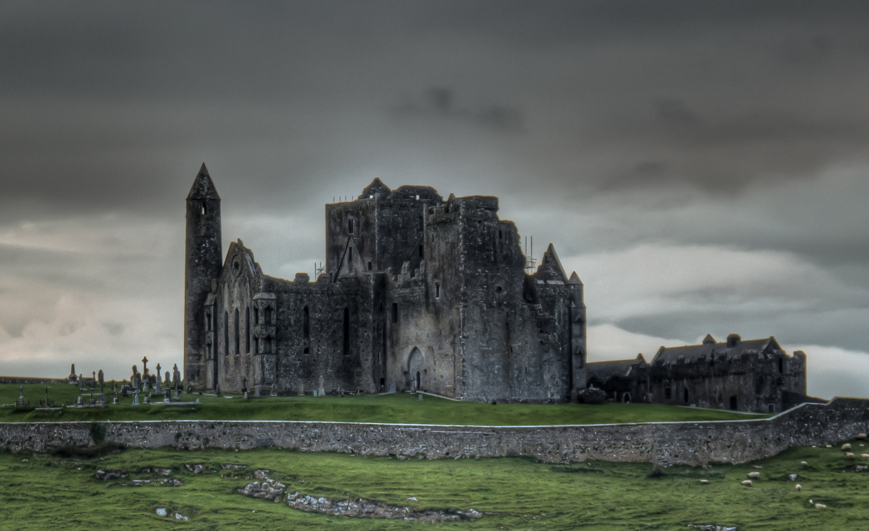 Rock of Cashel in Irland