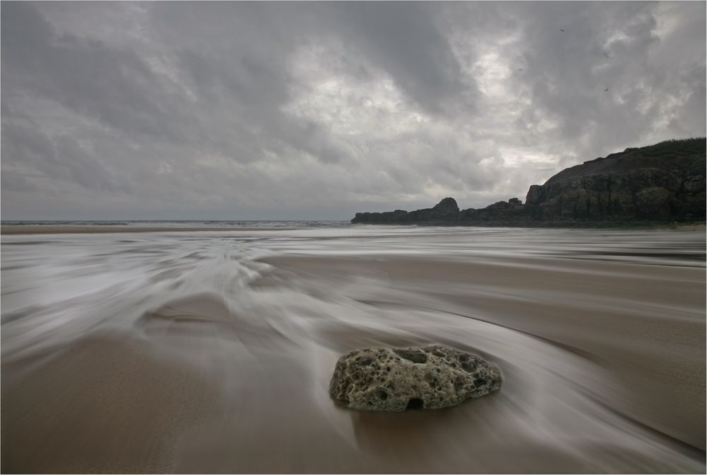 Rock on the beach..