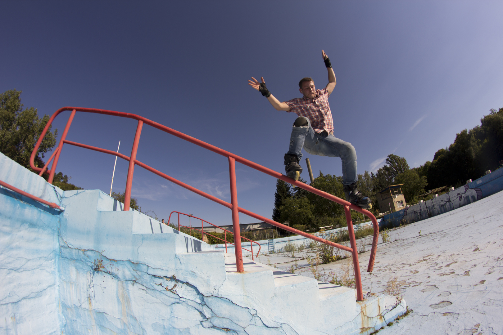 rock the handrail