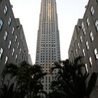 Rockefeller Center am frühen Abend ...