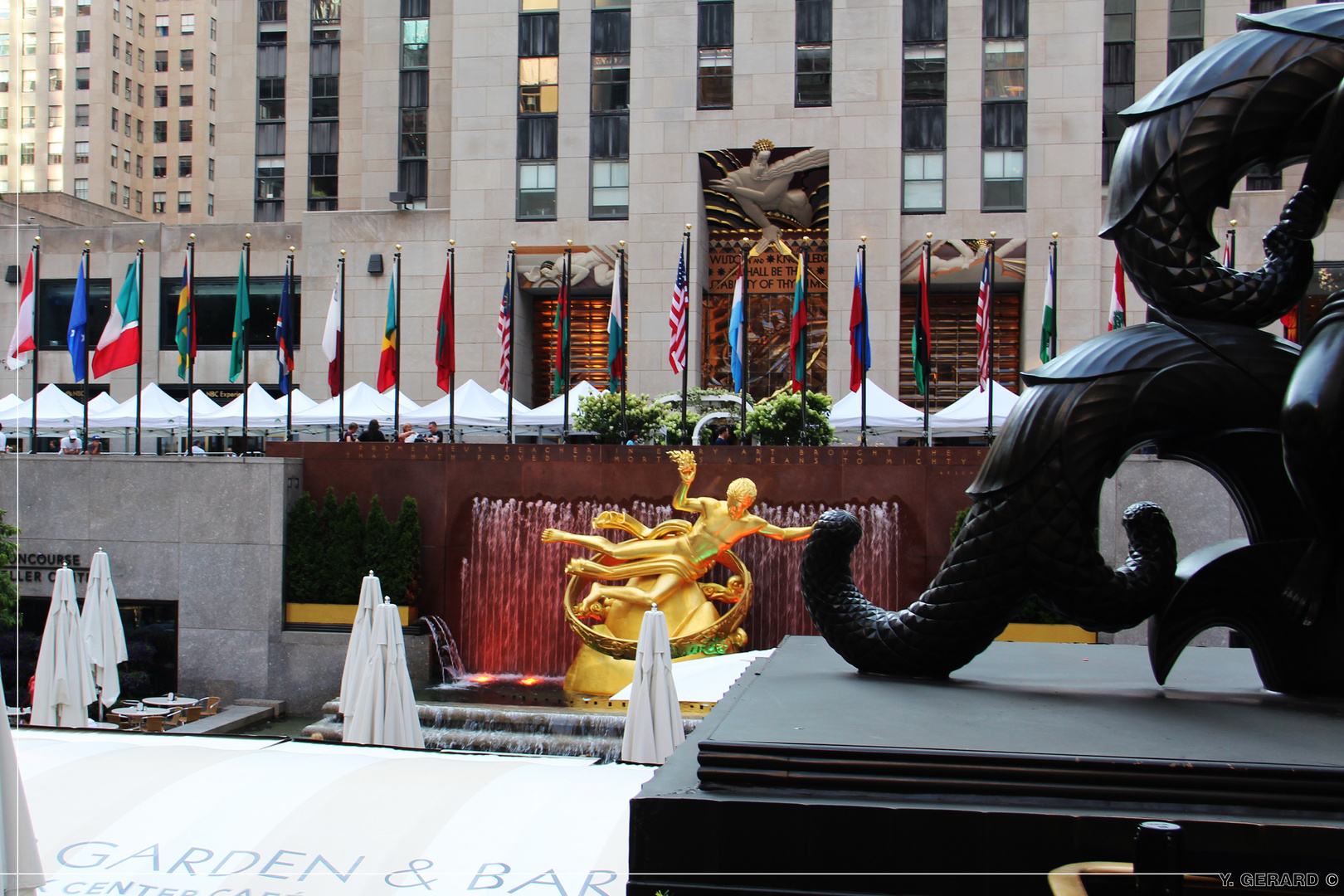 Rockefeller Center Fountain