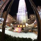 Rockefeller Center Nacht