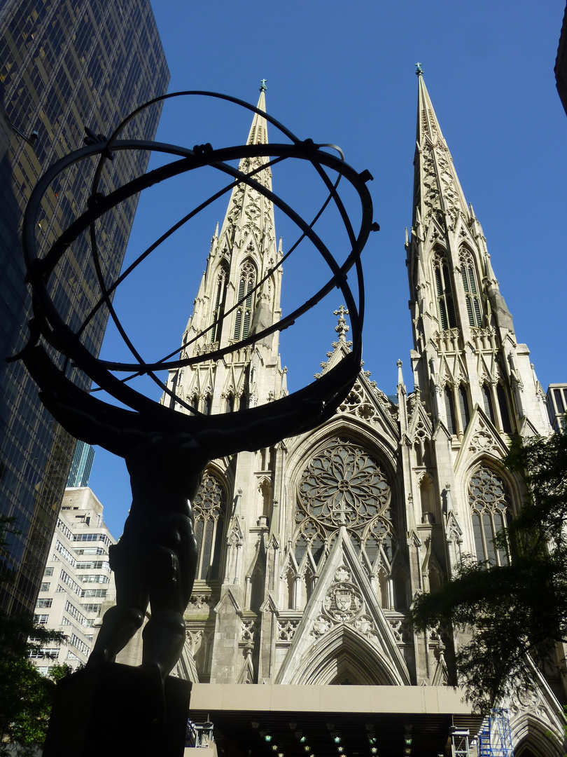 Rockefeller Center, St. Patrick´s Cathedral