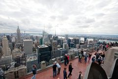 Rockefeller Center - Top of the Rock - View on Empire State Building - 11