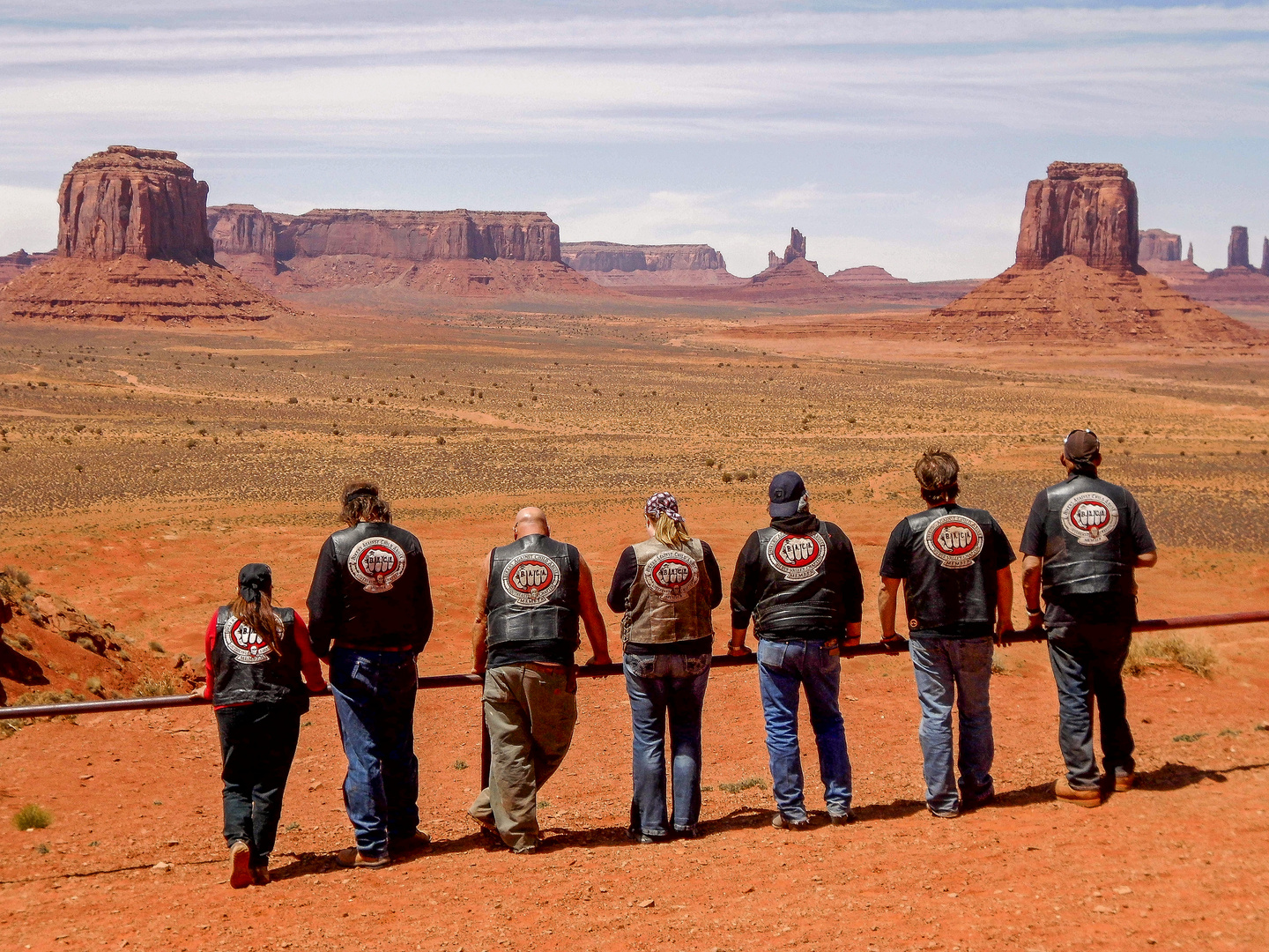 Rocker am Monument Valley