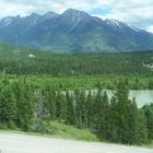 Rockie Mountains on Hwy 3 in Alberta, Canada