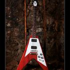 Rock'n' Roll - Gibson Flying V - Worn Cherry