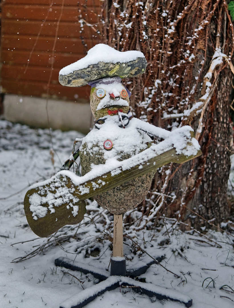 "Rockopa Steinalt" im Winterkleid